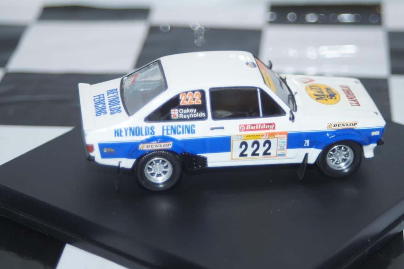 Trofeu Ford Escort RS1800 S.Blomqvist RAC 2005 Code 3 PJ37
