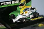 Minichamps toleman tg 184-hart ayrton senna collection 1984 in 1:43