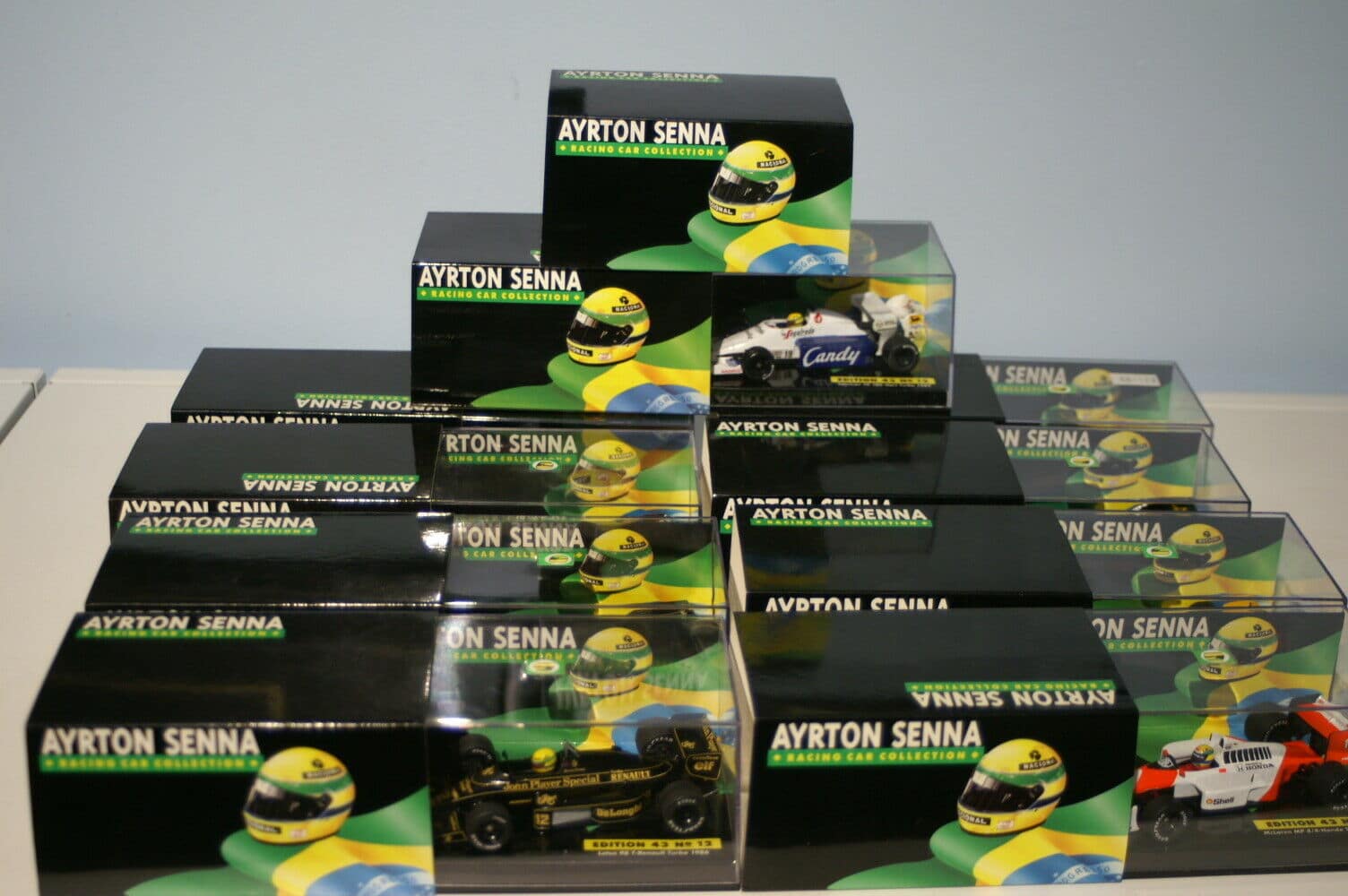Minichamps toleman tg 184-hart ayrton senna collection 1984 in 1:43