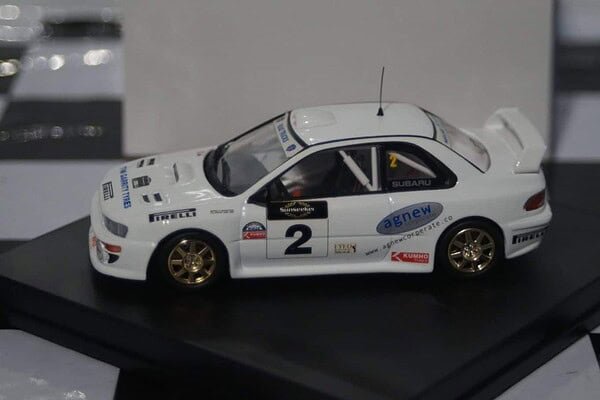 Ixo subaru impreza wrc scottish rally 2004 b.johnson 1:43 diecast pj24