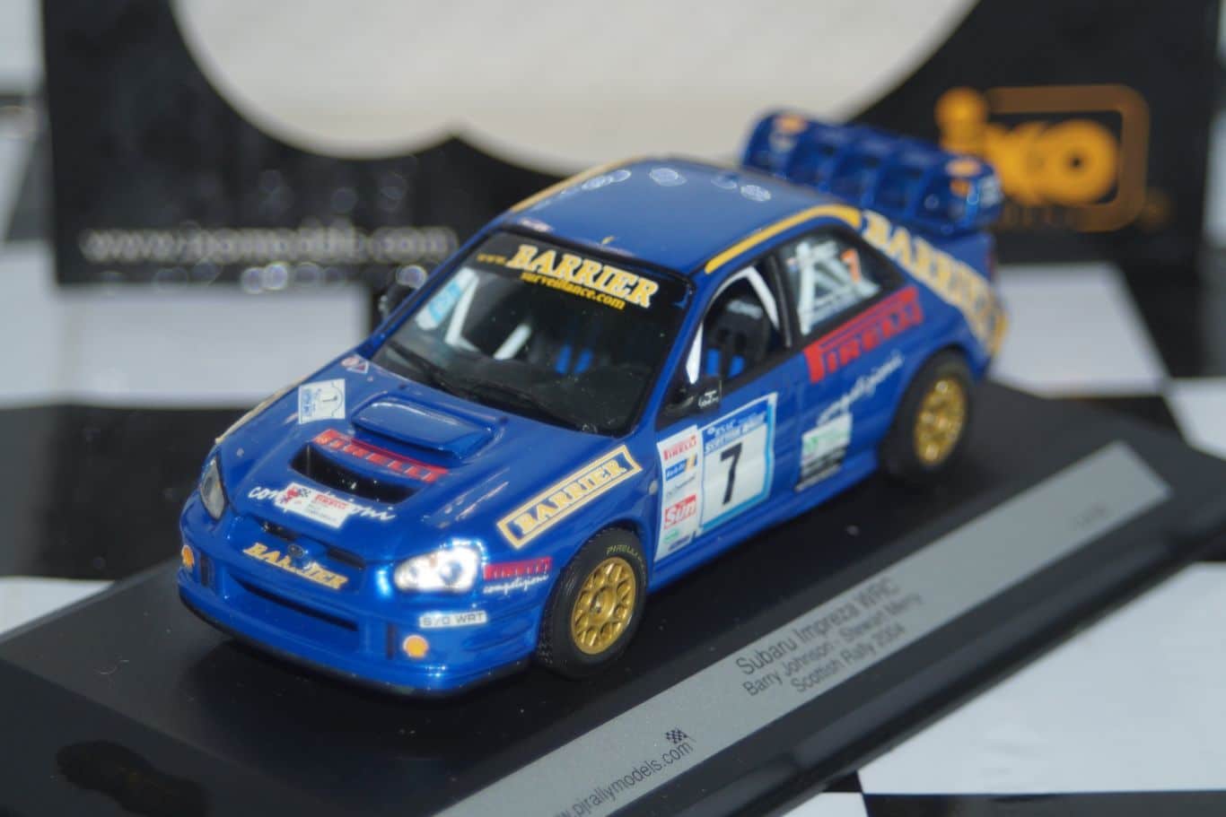 IxoSubaruImprezaWRCScottishRallyB.Johnson:DiecastPJ
