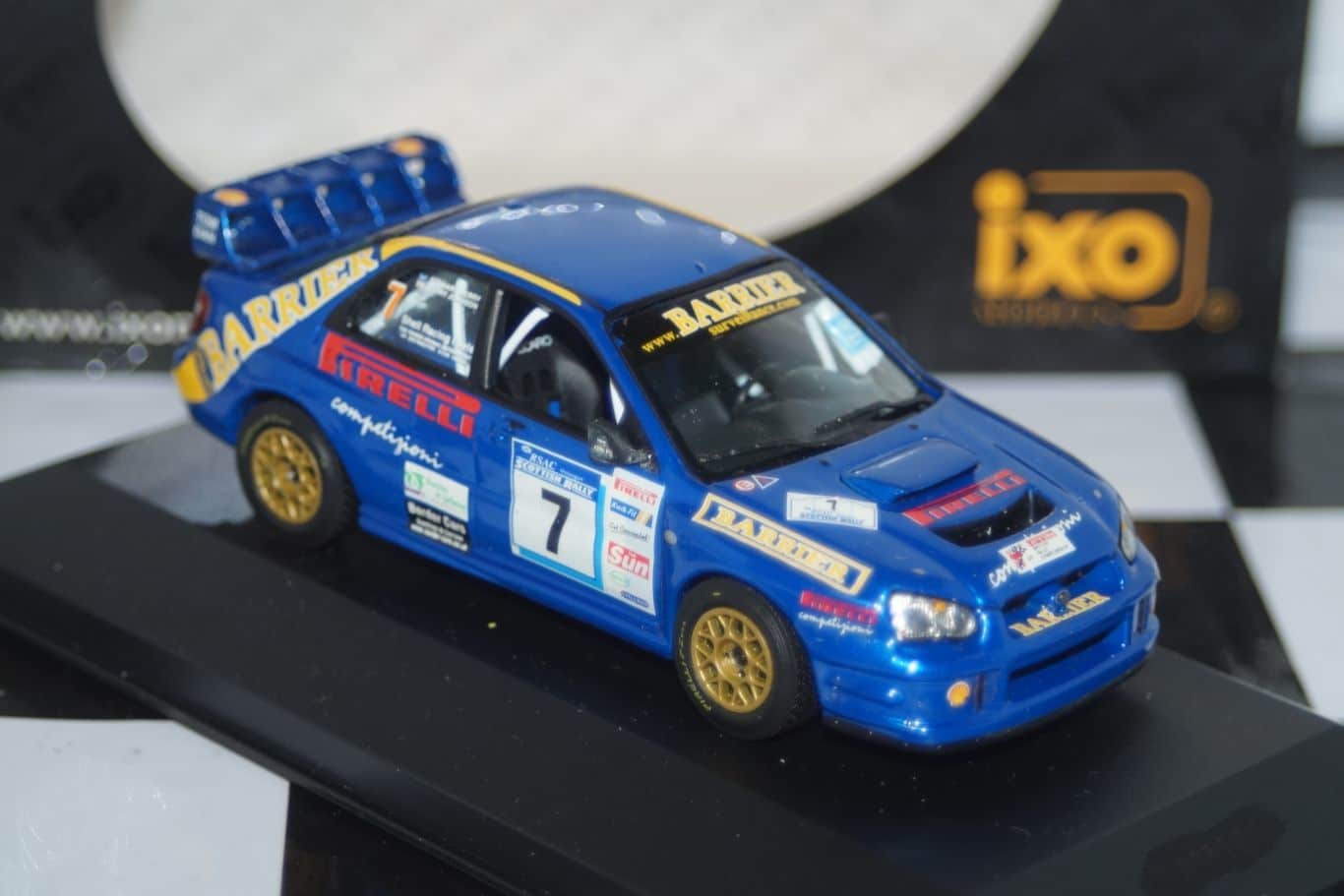 IxoSubaruImprezaWRCScottishRallyB.Johnson:DiecastPJ