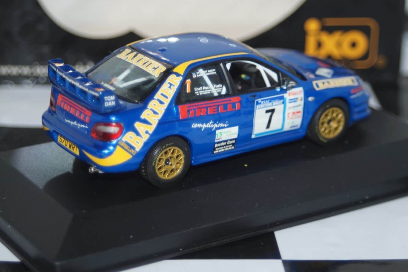 IxoSubaruImprezaWRCScottishRallyB.Johnson:DiecastPJ