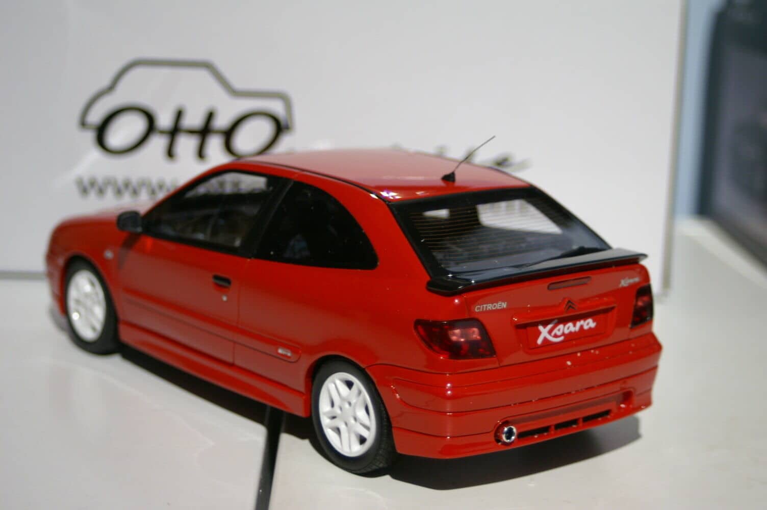 Otto citroen xsara red wrc 1:18 ot305 ltd resin