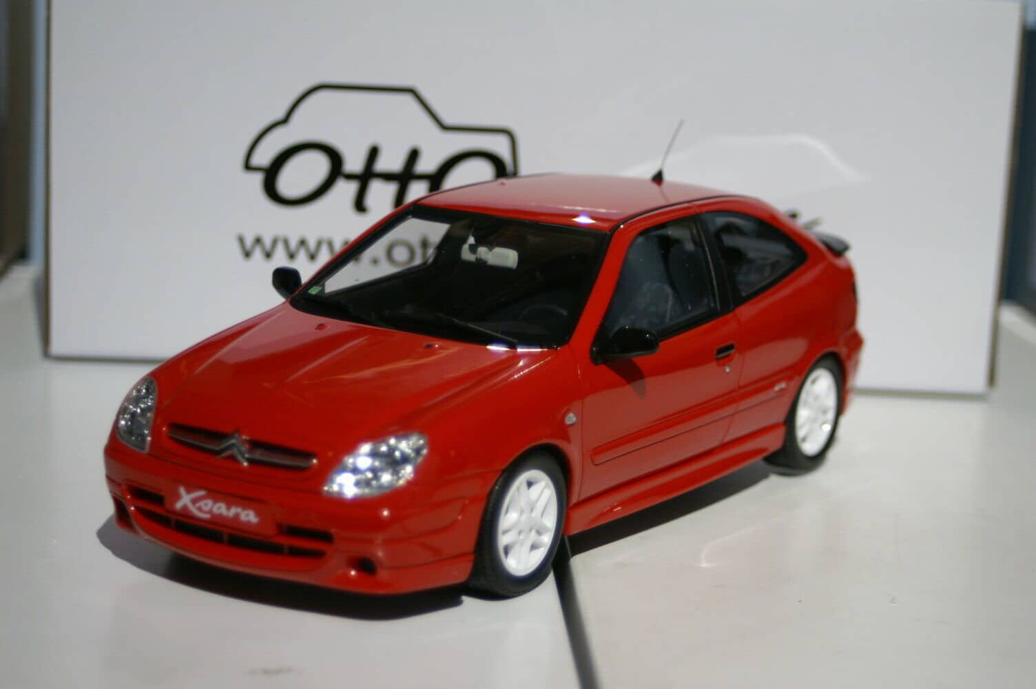 Otto citroen xsara red wrc 1:18 ot305 ltd resin