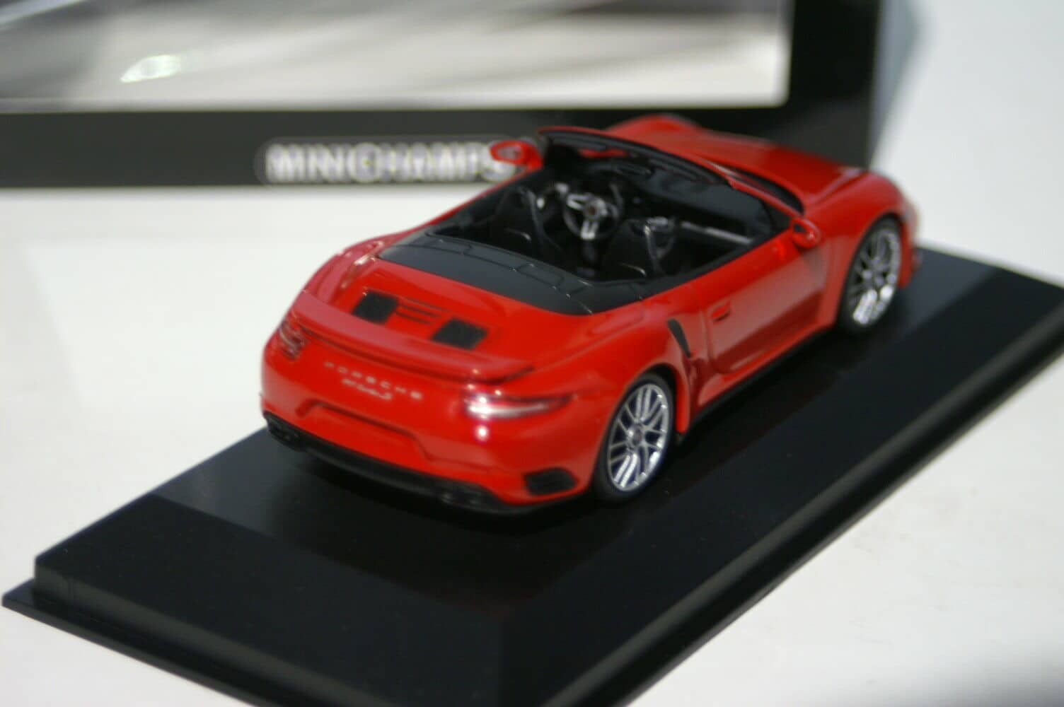 MinichampsPorscheTurboCabrioletRed: