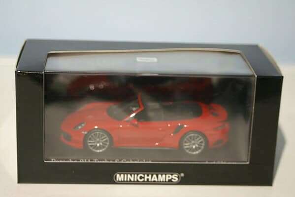 MinichampsPorscheTurboCabrioletRed: