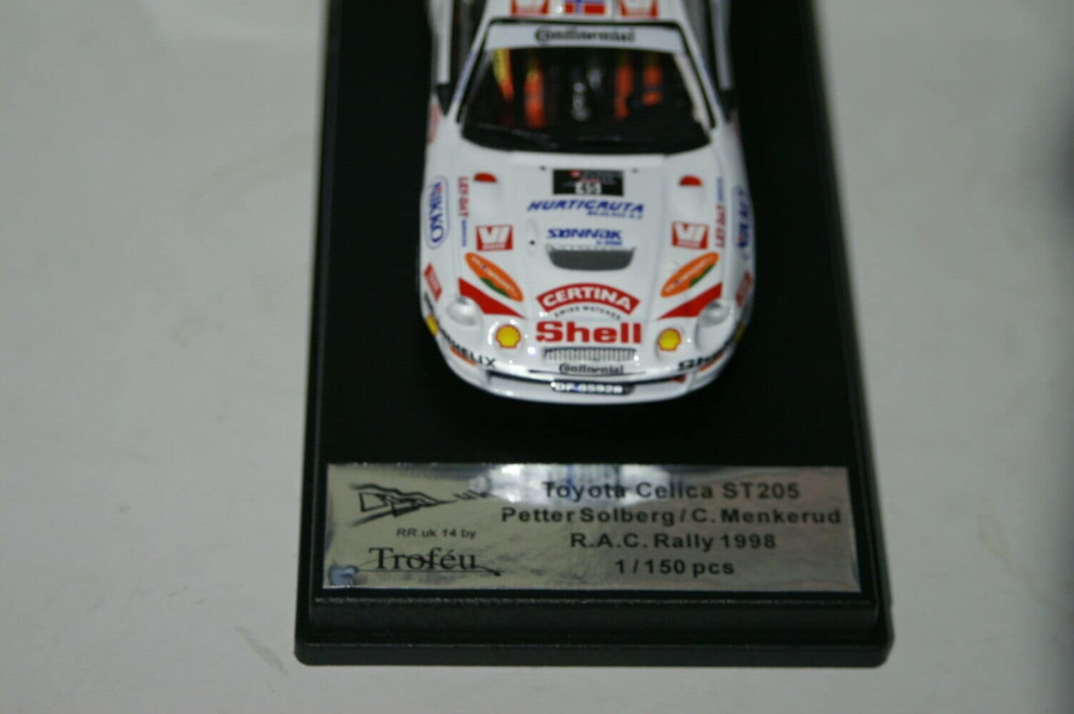 TrofeuToyotaCelicaSTR.A.CRallyP.Solberg:DiecastTRRR.UK
