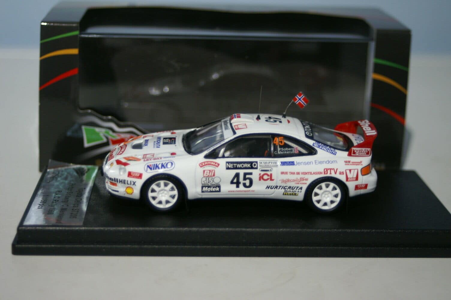 TrofeuToyotaCelicaSTR.A.CRallyP.Solberg:DiecastTRRR.UK