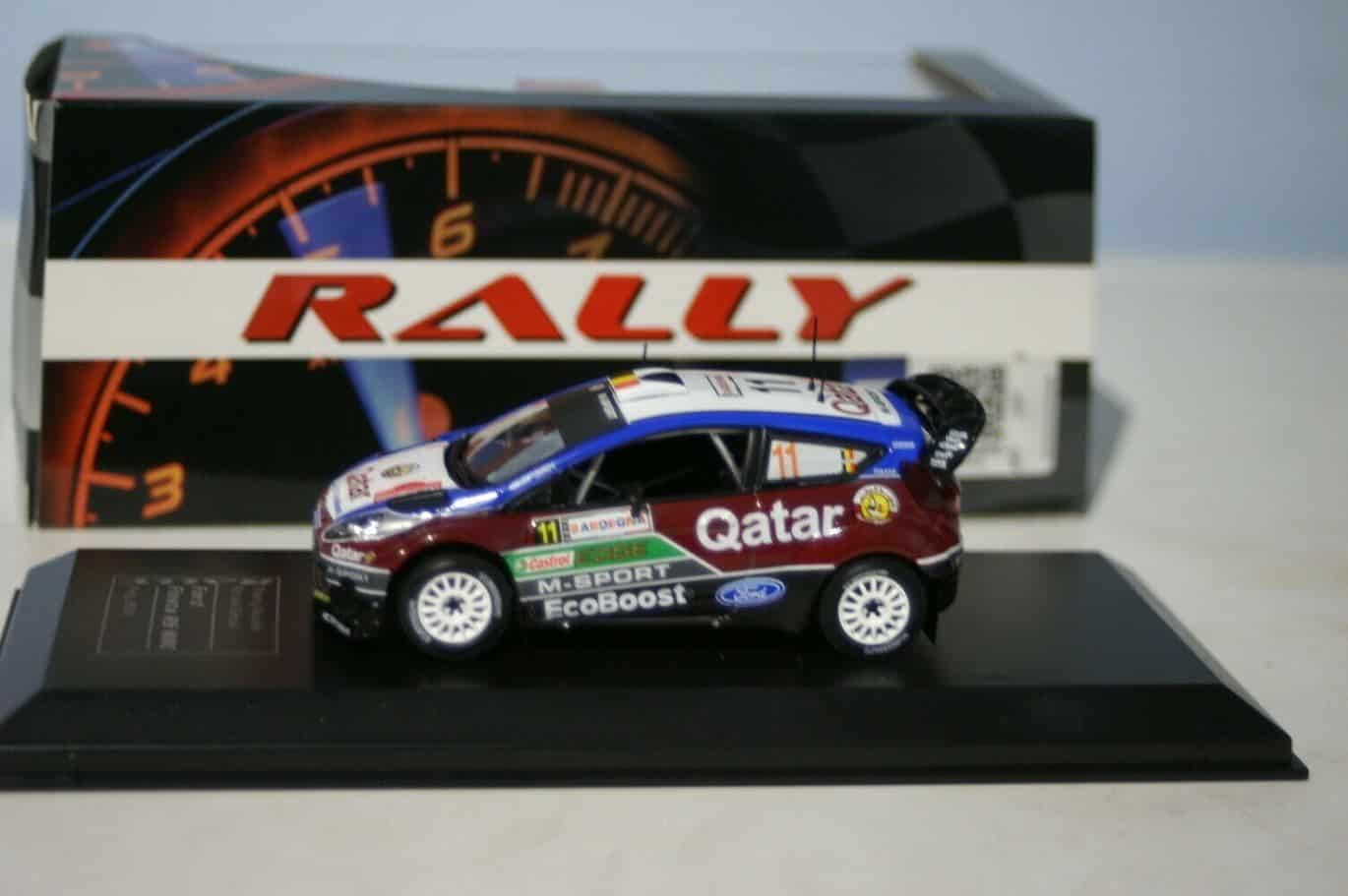 Ixo diecast club ford fiesta wrc italy 2013  t.neuville  1/43 diecast atlas