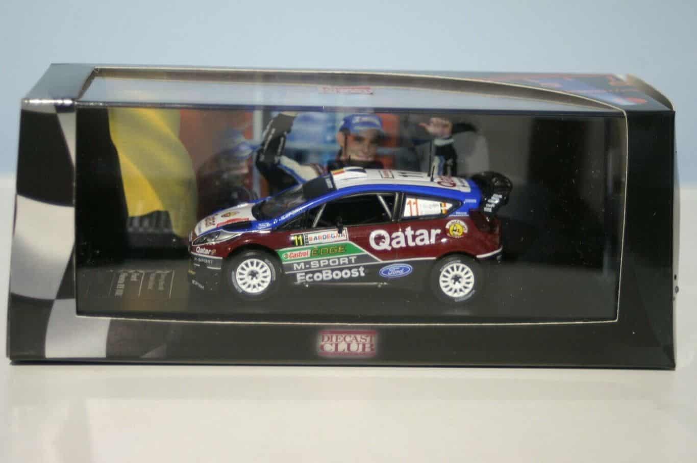 Ixo diecast club ford fiesta wrc italy 2013  t.neuville  1/43 diecast atlas
