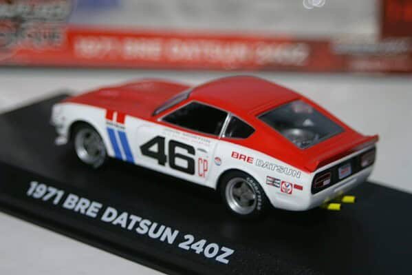 Greenlight bre datsun 240z tokyo torque 1971 greenlight 1:43 diecast 86334