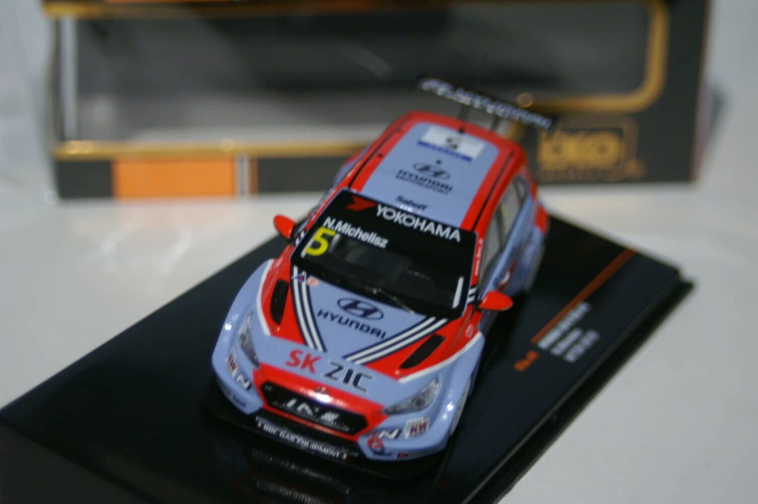 Hyundai i30 wtcr 2018 n.michelisz 1:43 diecast gtm144