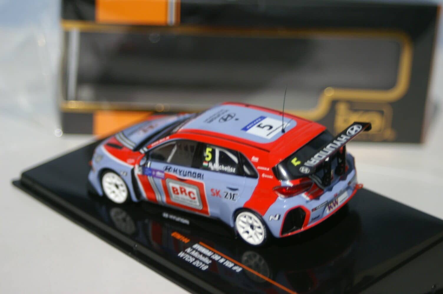 Hyundai i30 wtcr 2018 n.michelisz 1:43 diecast gtm144