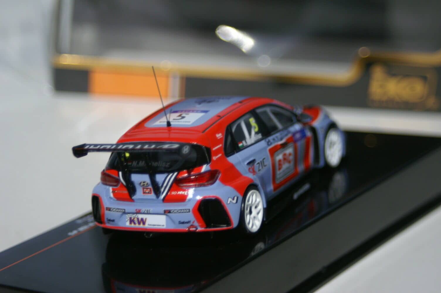 Hyundai i30 wtcr 2018 n.michelisz 1:43 diecast gtm144