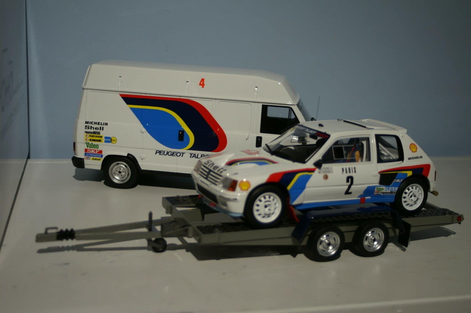 OTTOPeugeotTalbotVan&#;CarMonteCarloRallySet:OTLtdResin
