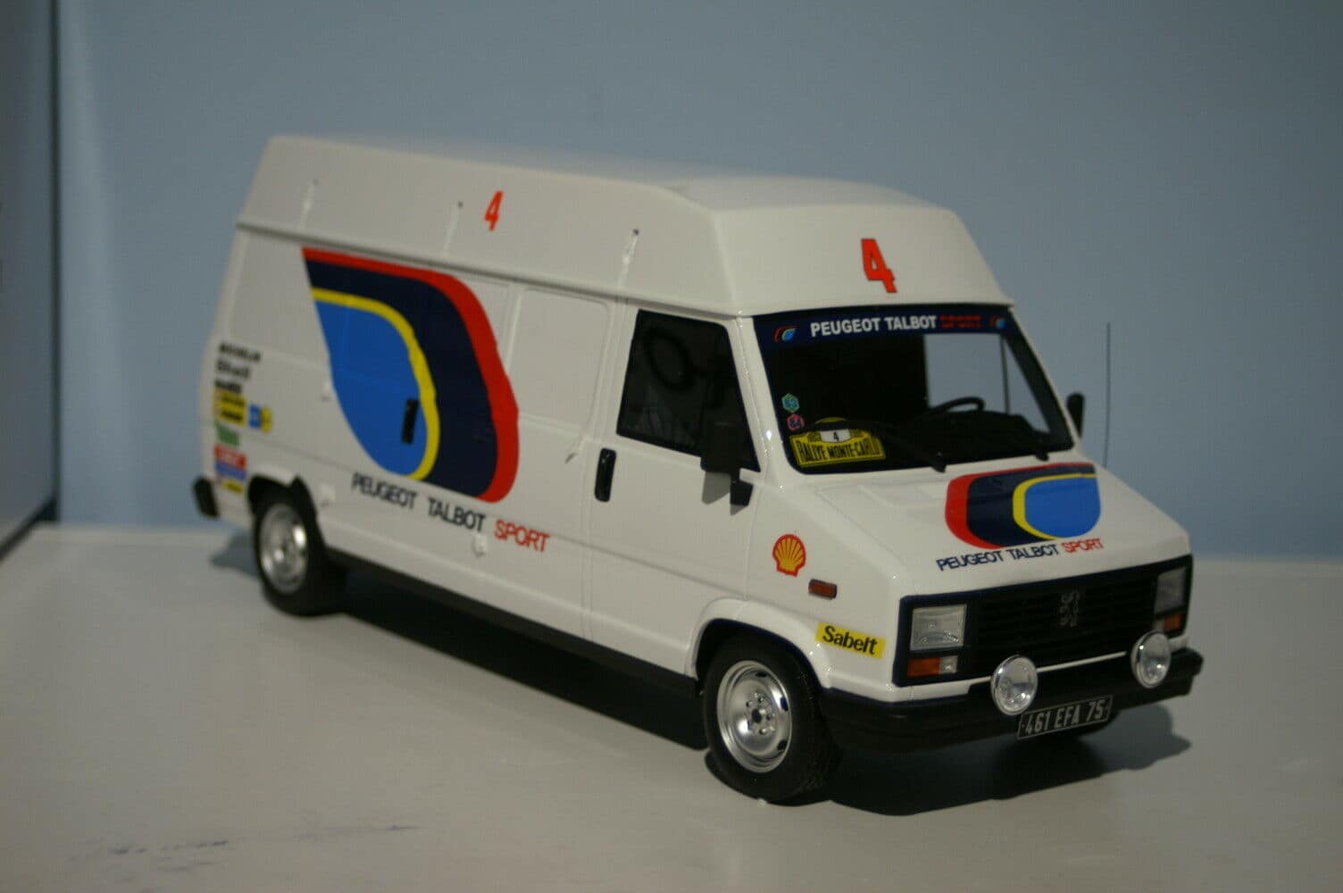 OTTOPeugeotTalbotVan&#;CarMonteCarloRallySet:OTLtdResin