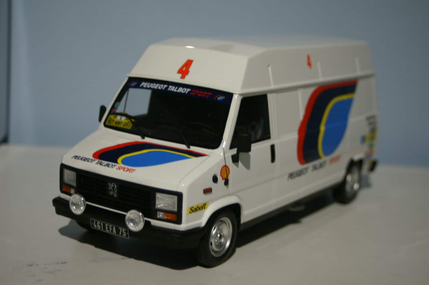OTTOPeugeotTalbotVan&#;CarMonteCarloRallySet:OTLtdResin