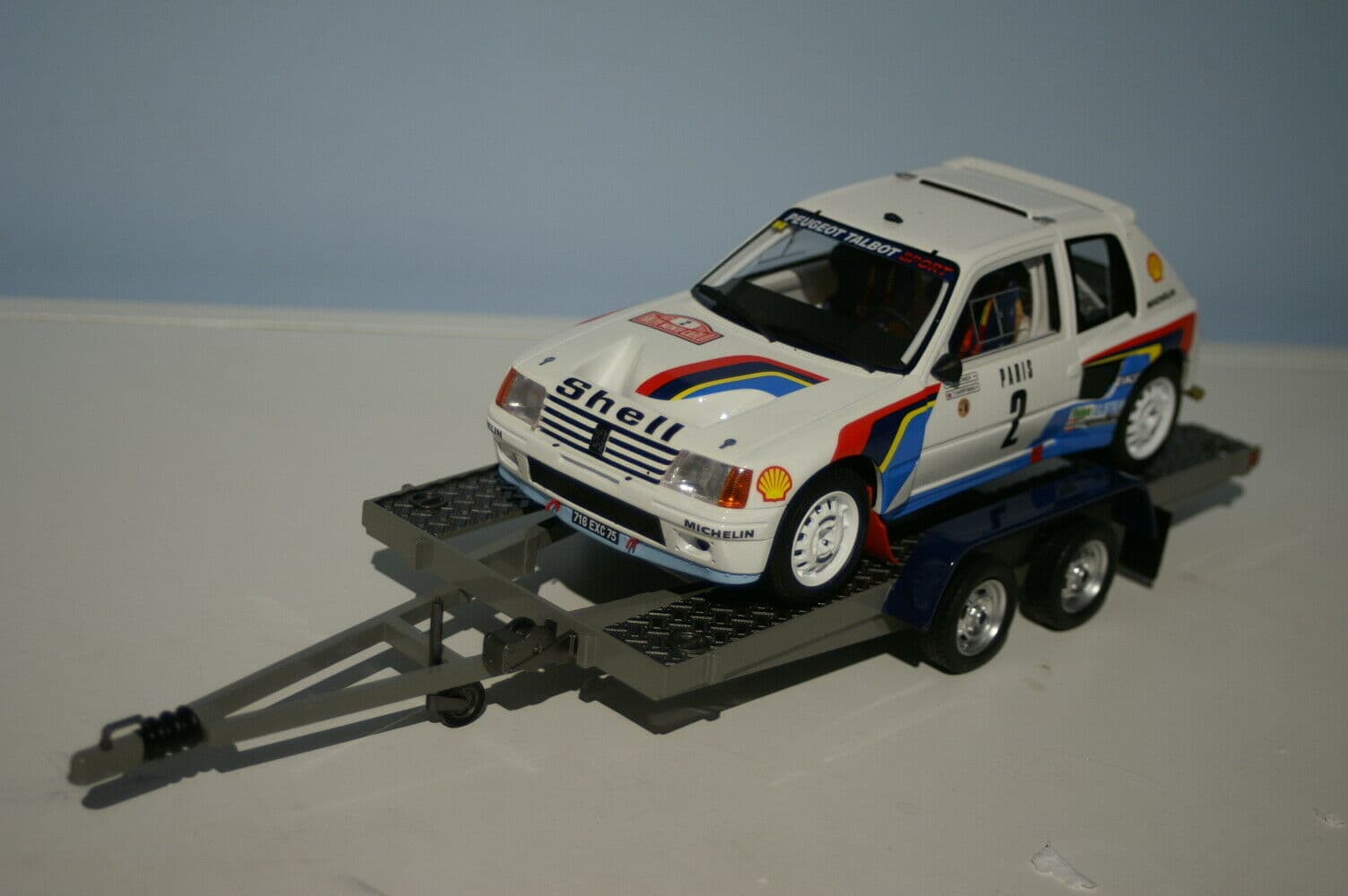OTTOPeugeotTalbotVan&#;CarMonteCarloRallySet:OTLtdResin