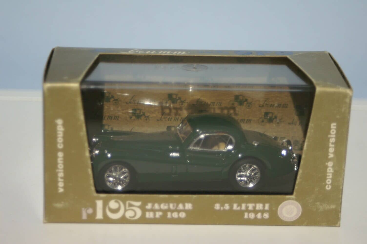 Brumm jaguar 3.5 litre hp160 1948 coupe green r105