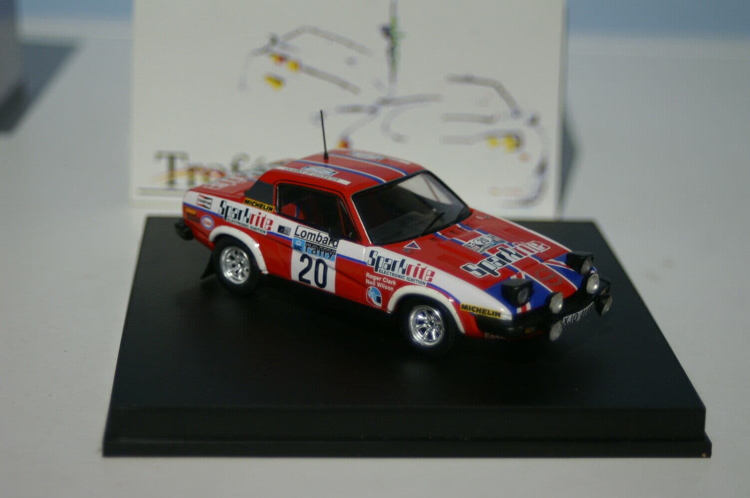 Trofeu triumph tr7 rac rally 1980 r.clark 2005 diecast