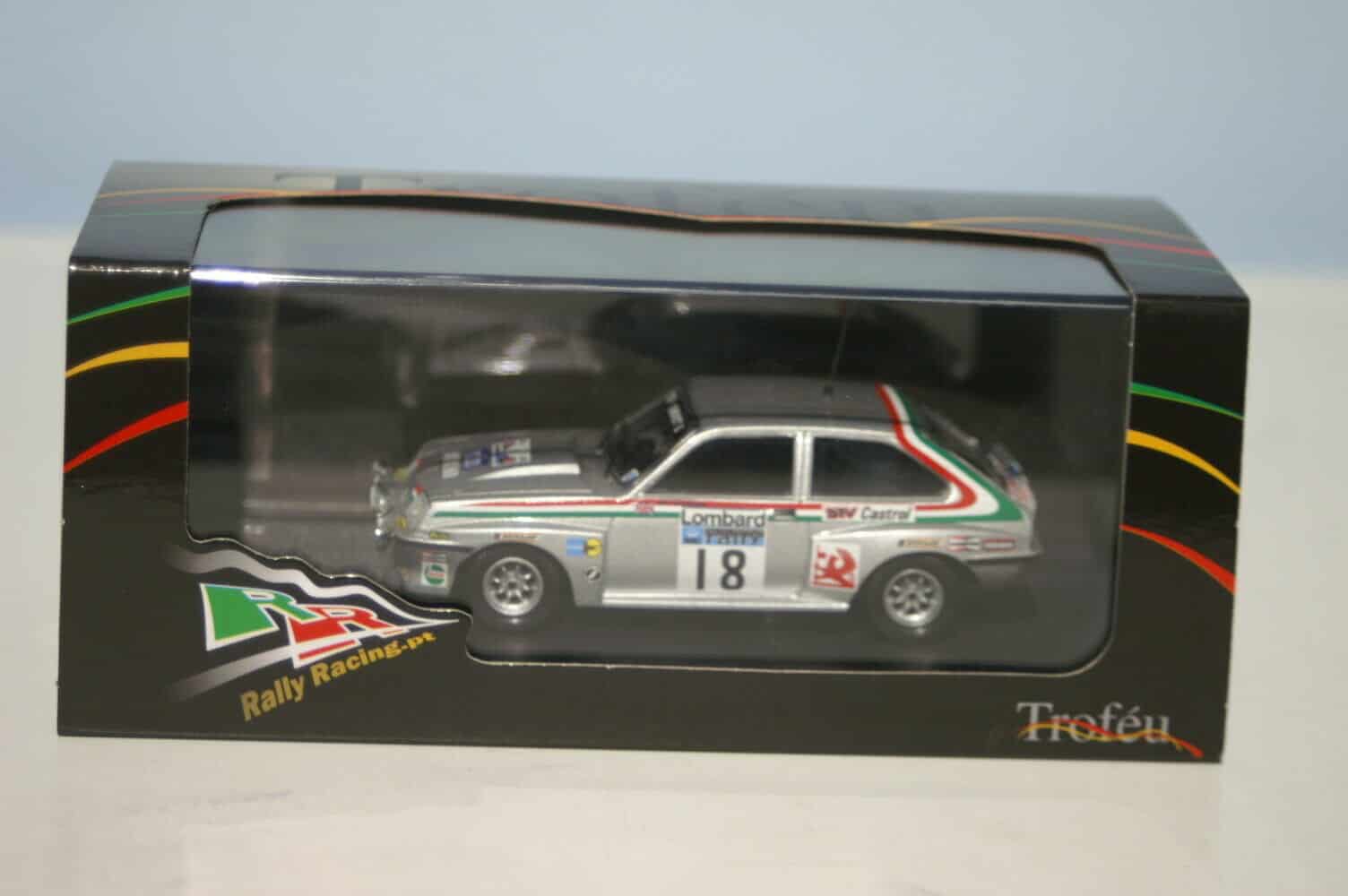 Vauxhall chevette hsr rhd rac rally 1980 mcrae rr.uk 32 trofeu diecast