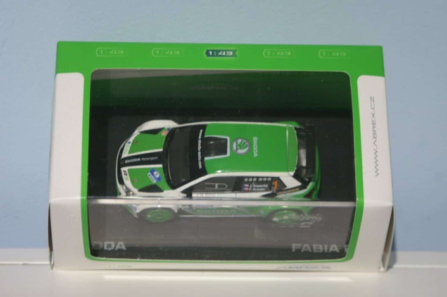 Abrex skoda 3 r5 2015 rallye bohemia 2015 1:43 scale 143xab-605tm