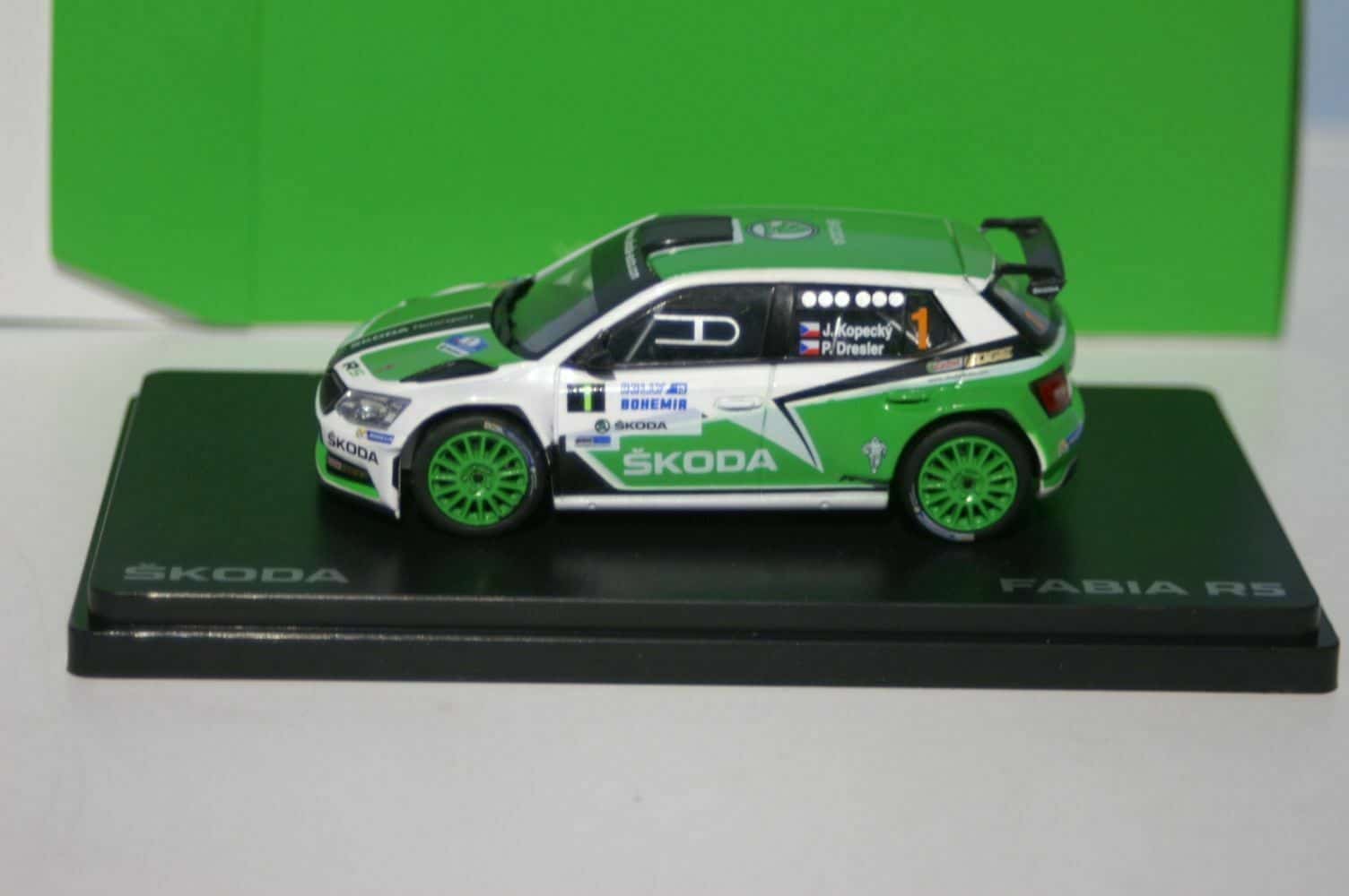 Abrex skoda 3 r5 2015 rallye bohemia 2015 1:43 scale 143xab-605tm