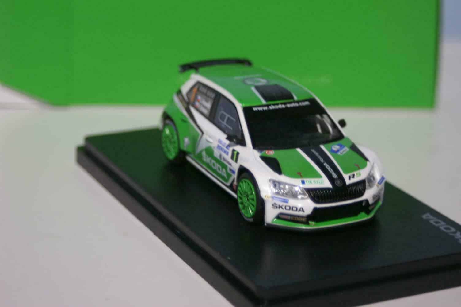 Abrex skoda 3 r5 2015 rallye bohemia 2015 1:43 scale 143xab-605tm