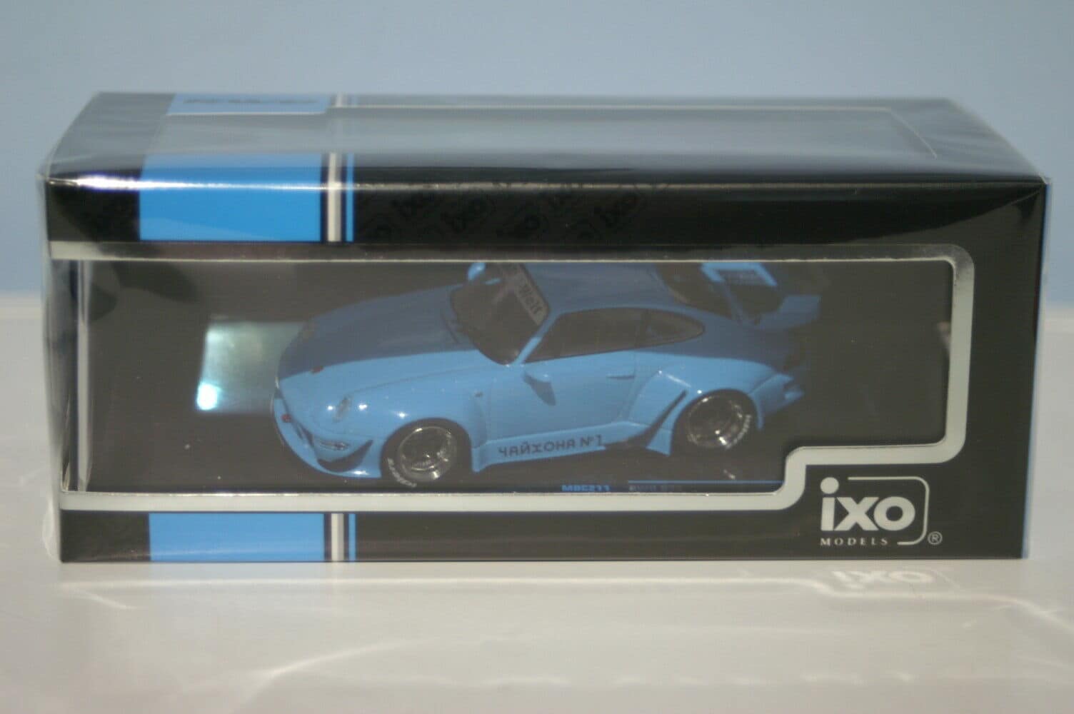 IxoPorscheRWBBlue:DiecastMOC