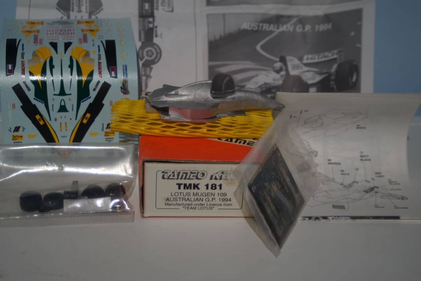 Tameo kits renault turbo re30b italian g.p. 1982 winner rene arnoux 1:43 tmk 306