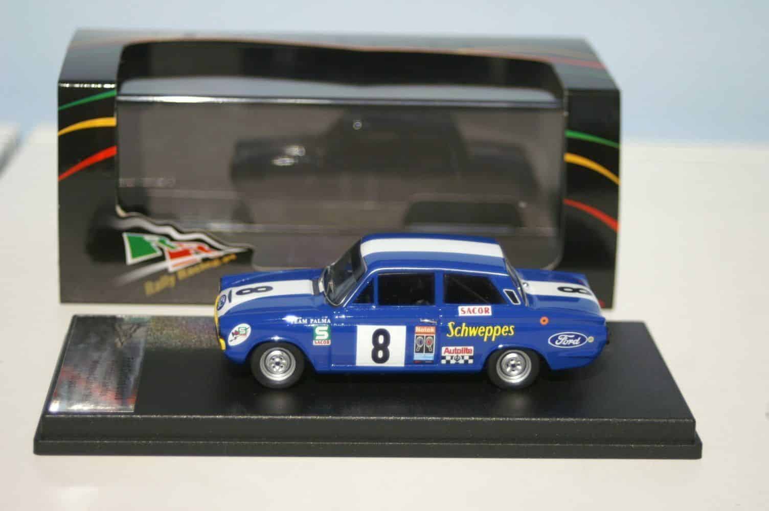 Ford lotus cortina montes claros 69 rrac 19 trofeu diecast