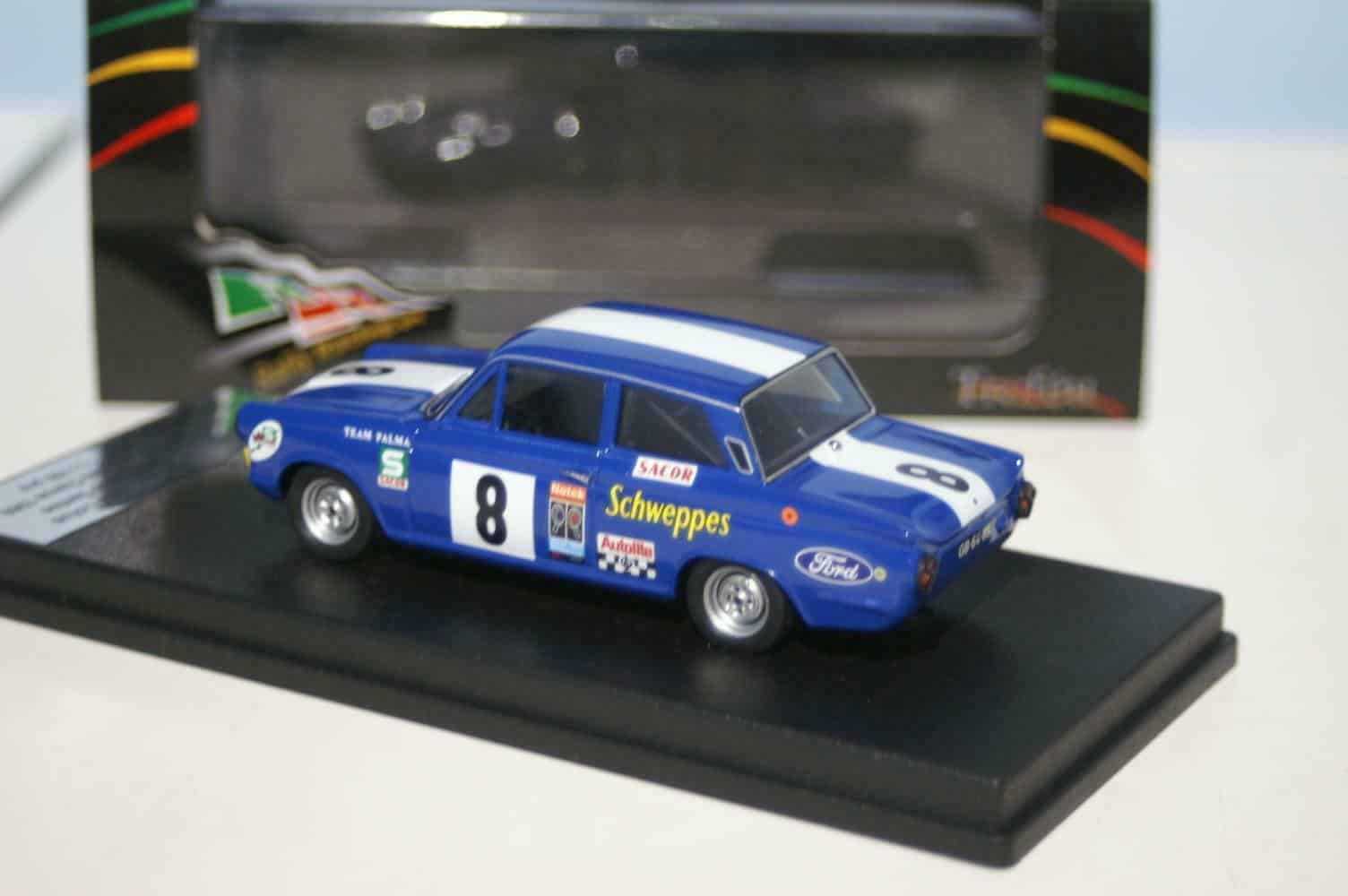 Ford lotus cortina montes claros 69 rrac 19 trofeu diecast