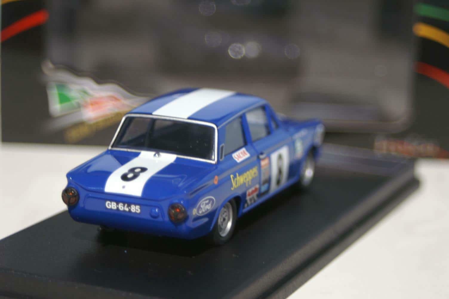 Ford lotus cortina montes claros 69 rrac 19 trofeu diecast