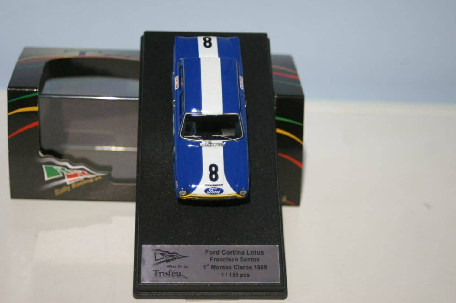 Ford lotus cortina montes claros 69 rrac 19 trofeu diecast
