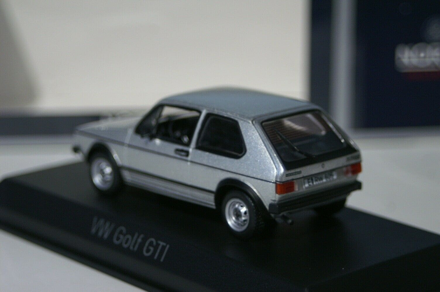 Norev volkswagen golf gti 3 door 1976 silver 1:43 diecast 840079
