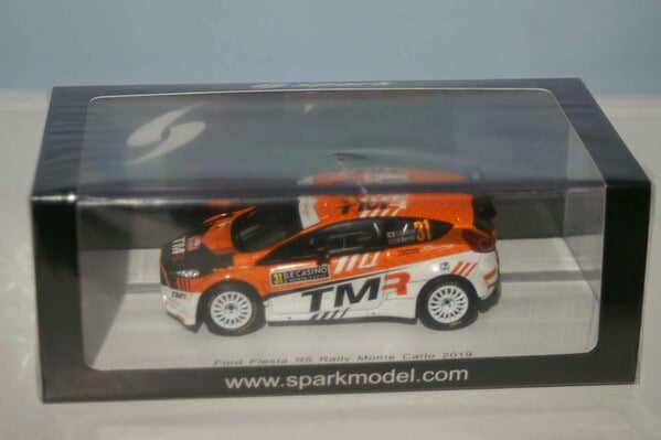 Spark ford fiesta r5  rally monte carlo 2019 s5983 1:43 scale resin