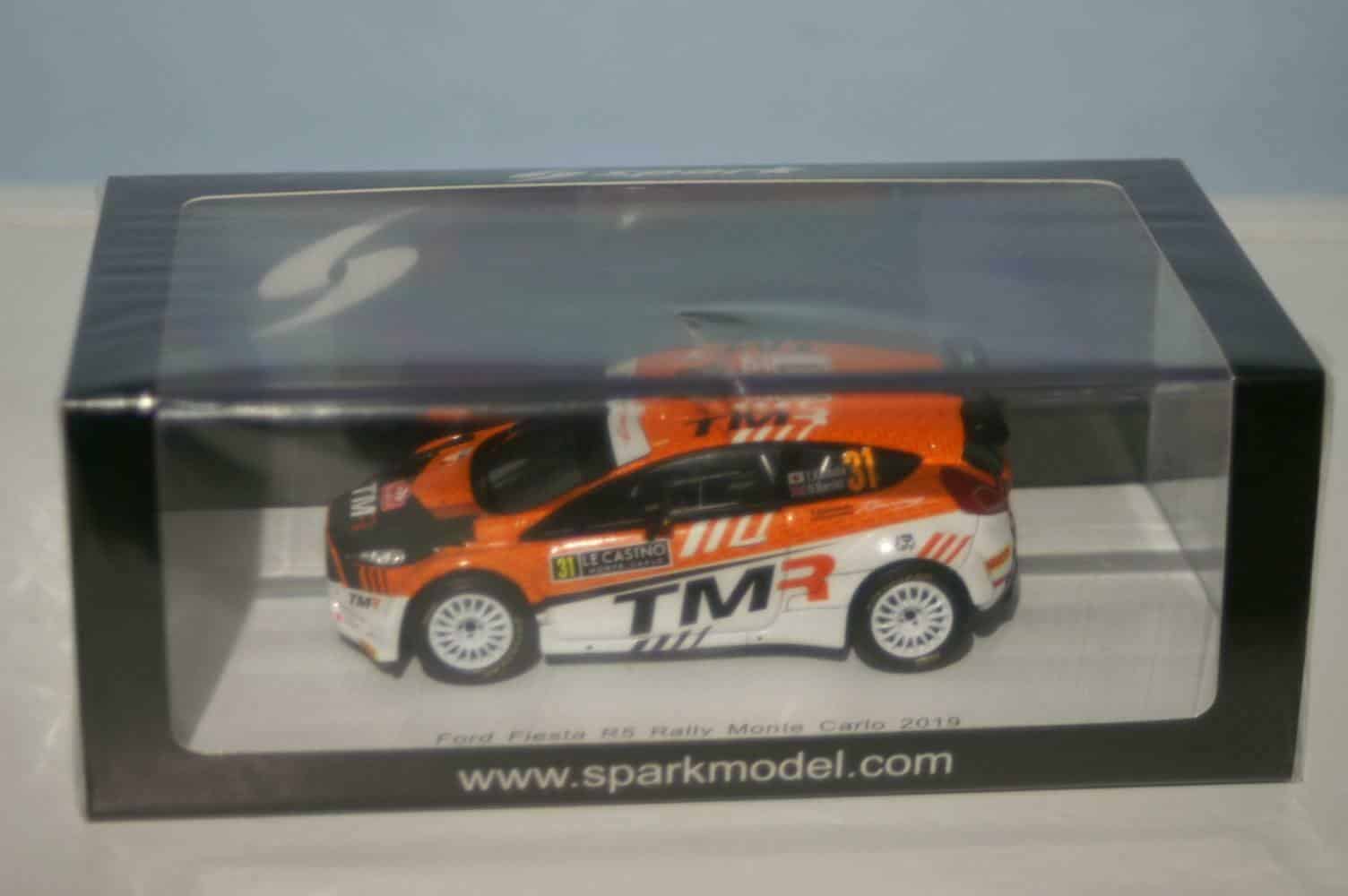 Spark ford fiesta r5  rally monte carlo 2019 s5983 1:43 scale resin