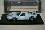 Spark ford mirage m1 winner 1000km spa-frncorchamps 1967  s7460 1:43 scale resin