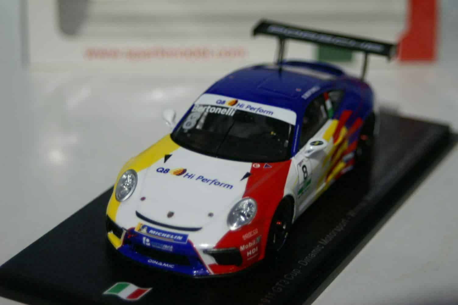 Spark porsche 911 gt3 cup winner monza cup italia 2019 s1009 1:43