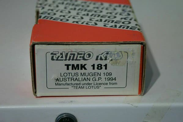 Tameo kits lotus mugen 109 australian g.p. 1994 kit 1:43 tmk 181