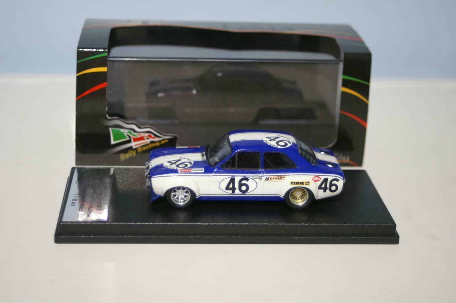 Ford Escort Mk1 24Hr Spa 1972 H.Menzel RR.be 18 Trofeu Diecast