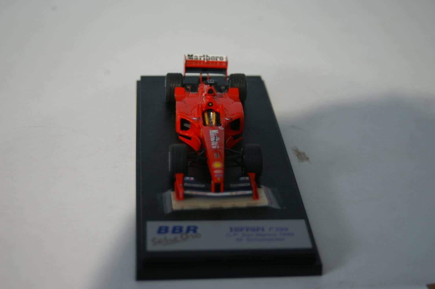 BBRModelsFerrariFG.P.SanMarinoWinner Schumacher:BG