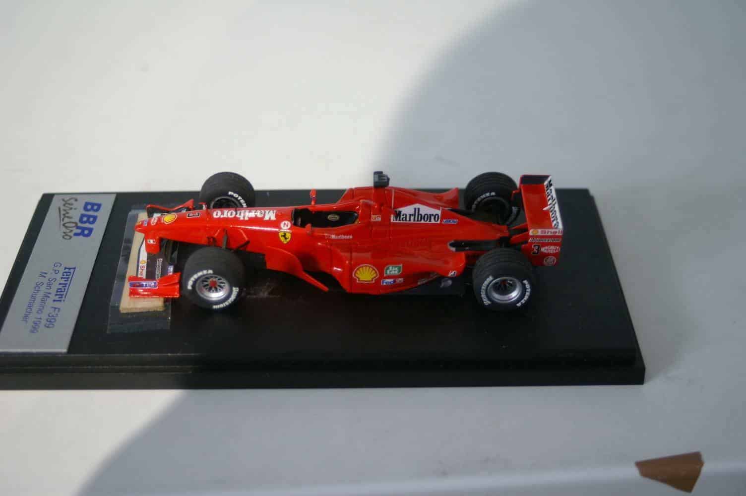 BBRModelsFerrariFG.P.SanMarinoWinner Schumacher:BG