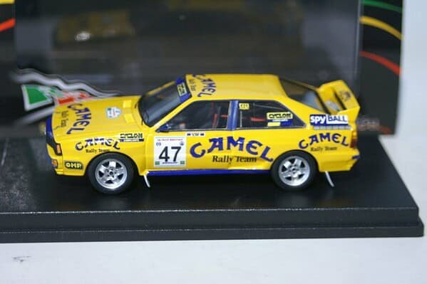 Trofeu audi quattro fthiotidas rally 1990 laveris rr.gr 02 1:43 diecast