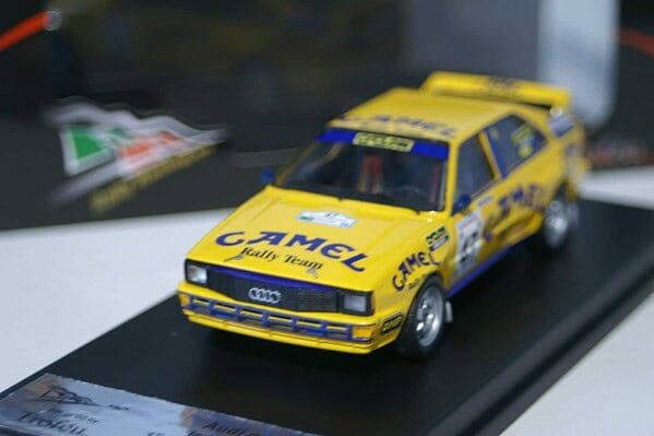 Trofeu audi quattro fthiotidas rally 1990 laveris rr.gr 02 1:43 diecast