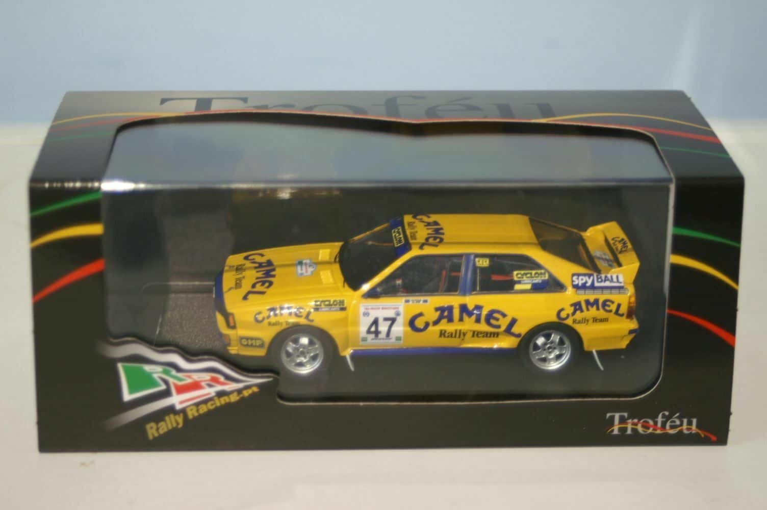Trofeu audi quattro fthiotidas rally 1990 laveris rr.gr 02 1:43 diecast