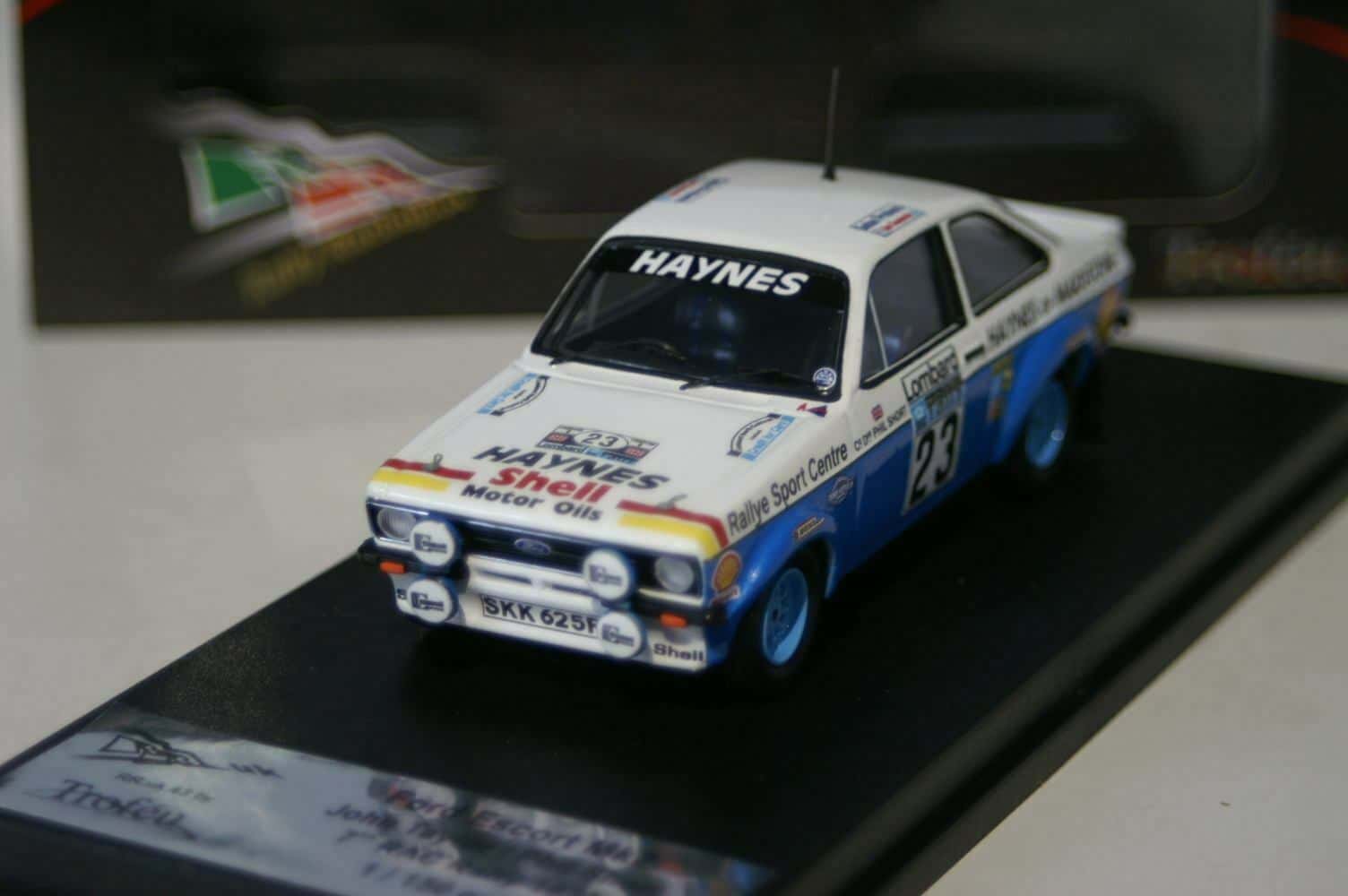TrofeuFordEscortMkRACRallyJ.Taylor/P.ShortRR.UK:Diecast