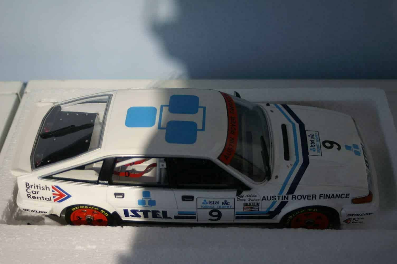 Minichamps rover vitesse istel - allam/hulme winners tourist trophy silverstone 1986 107861309 in 1:18