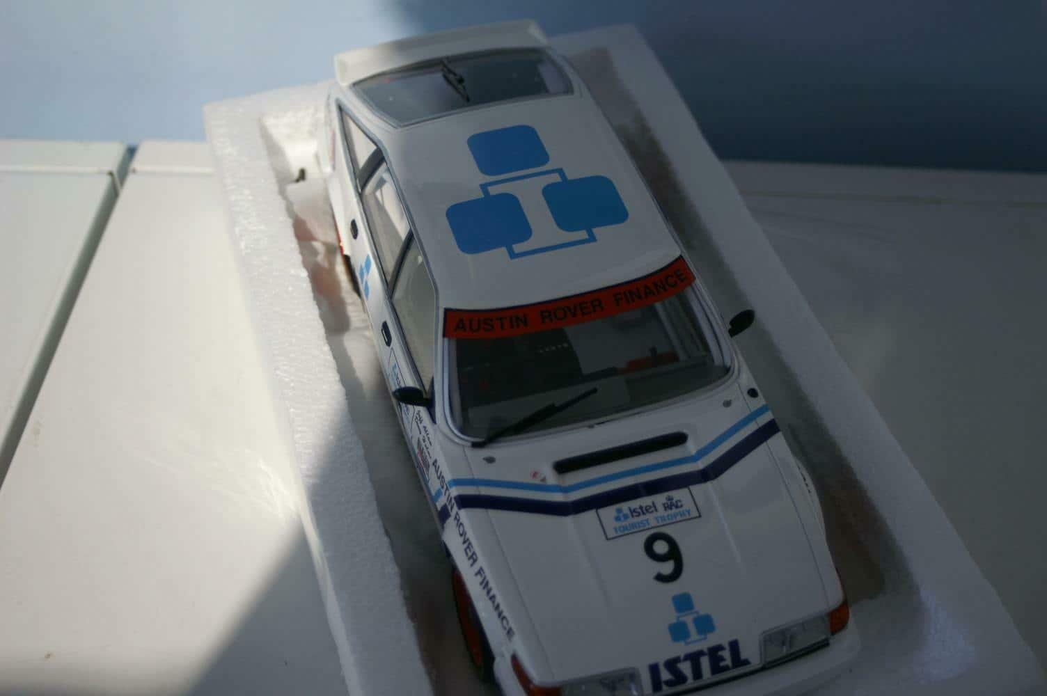 Minichamps rover vitesse istel - allam/hulme winners tourist trophy silverstone 1986 107861309 in 1:18